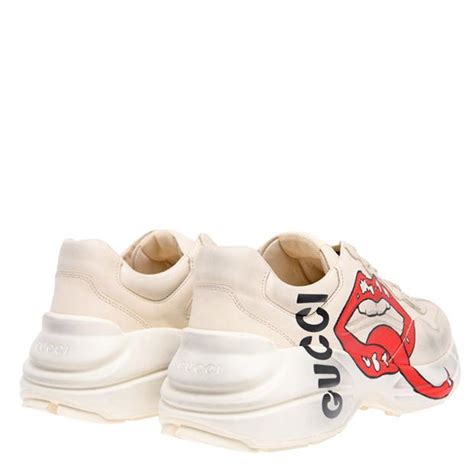 gucci sneakers with tongue|gucci sneaker for sale.